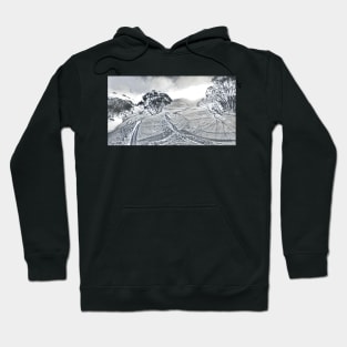 First Tracks, Mt Hotham Hoodie